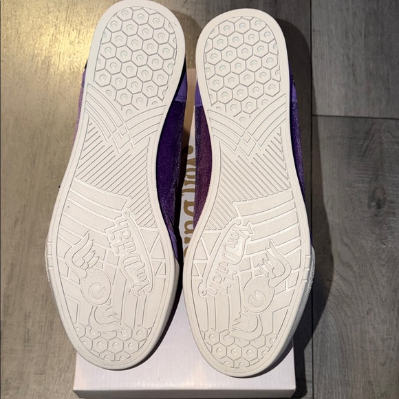 Von DutcH MRJ61 Vanderdutch Purple Gold Yellow Velvet Men’s Size 11.5 - Picture 8 of 8